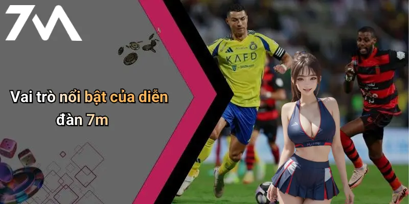 Vai trò nổi bật của diễn đàn 7m