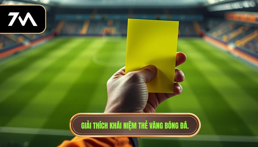 1. Giải thích khái niệm thẻ vàng bóng đá.