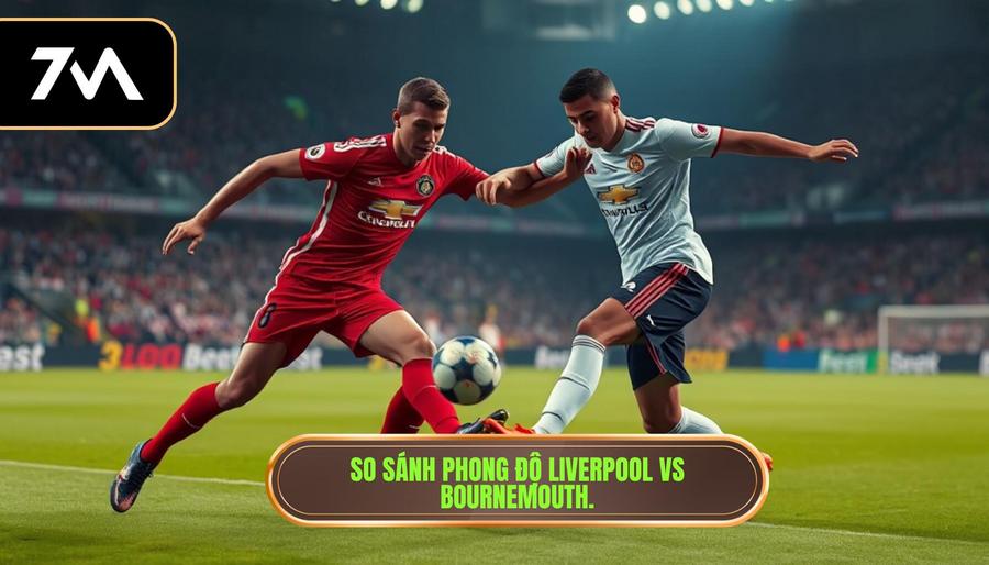 1. So sánh phong độ Liverpool vs Bournemouth.