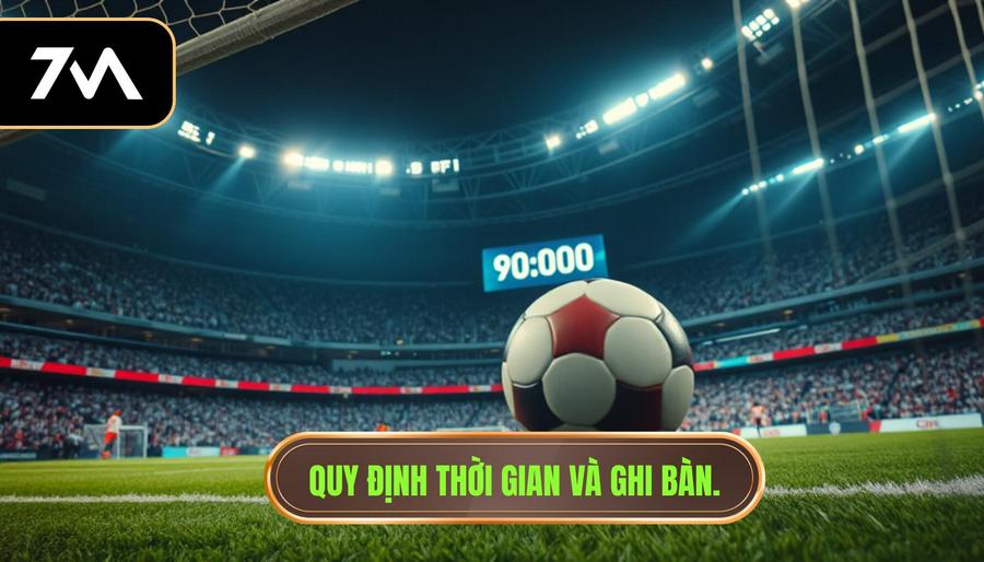 3. Quy định thời gian và ghi bàn.